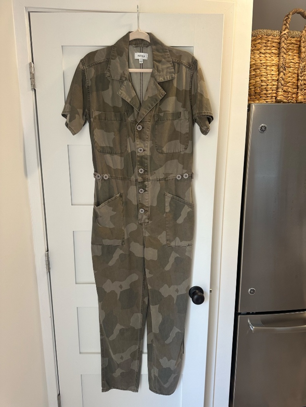 PISTOLA Grover Field Jumpsuit Camo Size S Utility Coverall Cotton - Picture 2 of 7